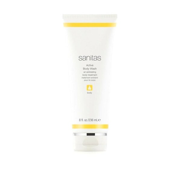 Skin Care Sanitas Active Body Wash, Exfoliating Body Wash, 8 Oz - Picture 1 of 2